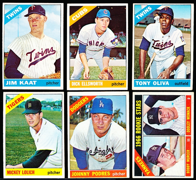 1966 Topps Bb- 6 Diff