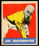 1949 Leaf Football- #126 Jay Rhodemyre, Packers