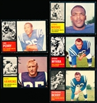 1962 Topps Fb- 5 Diff Colts