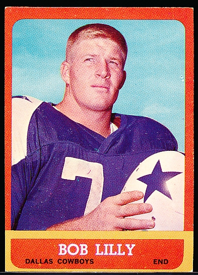 1963 Topps Football #82 Bob Lilly RC