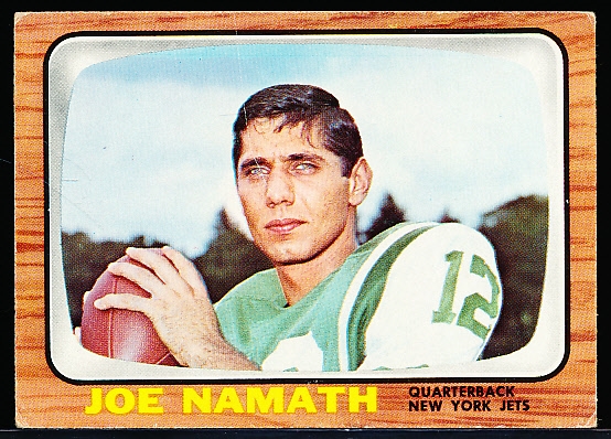 1966 Topps Fb- #96 Joe Namath, Jets