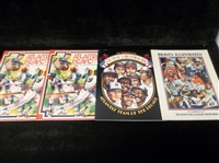 1975-’77 Atlanta Braves Yearbooks- 4 Asst.