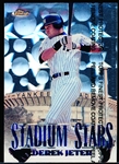 1998 Finest Bb- “Stadium Stars”- #SS7 Derek Jeter, Yankees