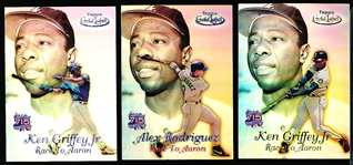 1999 Topps Gold Label Bb- “Race to Aaron” Inserts- 18 Asst.