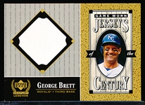 1999 Upper Deck Century Legends Bb- “Jerseys of the Century”- #GB George Brett, Royals