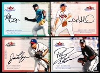 2000 Fleer Bb- “Autographics”- 4 Diff.