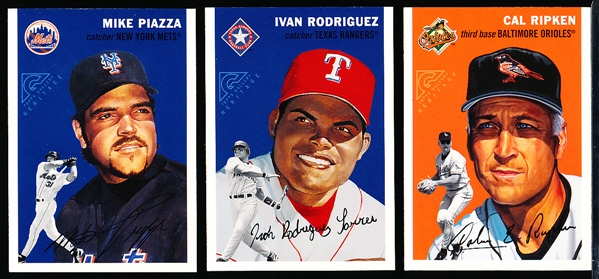 2000 Topps Gallery Bb- “Heritage” Inserts- 7 Diff.