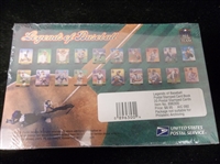 2000 USPS “Legends of Baseball” Unopened Pre-Paid Post Cards Book of 20 Diff.