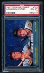 2001 Topps Chrome Bb- “Combos” Insert- #TC3 Br. Robinson/Ripken Jr., Orioles- PSA Graded GEM MT 10- Perfection!