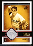 2002 SP Legendary Cuts Bb- “Legendary Game Jersey”- #J-YBe Yogi Berra, Yankees