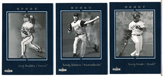 2003 Fleer Avant Bb- “Black & White” Parallels- 11 Diff.- all numbered of 199 made!