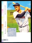 2003 Topps Gallery HOF Bb- “ARTifact Relics”- #AR-BD Bobby Doerr, Red Sox
