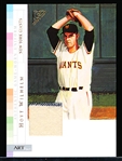 2003 Topps Gallery HOF Bb- “ARTifact Relics”- #AR-HWI Hoyt Wilhelm, N.Y. Giants