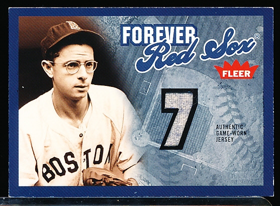 2004 Greats of the Game Bb- “Forever Game Jersey Number”- #F-DD Dom DiMaggio, Red Sox- #99/99