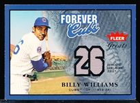 2004 Greats of the Game Bb- “Forever Game Jersey Number- #F-BW Billy Williams, Cubs- #11/99