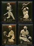 1995-03 Danbury Mint 22kt. Gold Bb- Baltimore Orioles- 8 Diff.