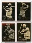 1995-03 Danbury Mint 22kt. Gold Bb- Cincinnati Reds- 5 Diff.