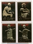 1995-03 Danbury Mint 22kt. Gold Bb- Milwaukee/ Atlanta Braves- 10 Diff.
