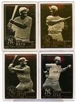 1995-03 Danbury Mint 22kt. Gold Bb- N.Y. Yankees- 17 Diff.