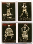 1995-03 Danbury Mint 22kt. Gold Bb- Philadelphia/ Oakland A’s- 8 Diff.