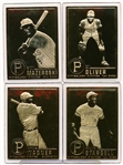 1995-03 Danbury Mint 22kt. Gold Bb- Pittsburgh Pirates- 6 Diff.