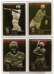 1995-03 Danbury Mint 22kt. Gold Bb- St. Louis Cardinals- 10 Diff.