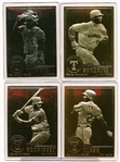 1995-03 Danbury Mint 22kt. Gold Bb- Texas Rangers- 5 Diff.