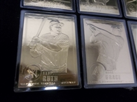 1995-03 Danbury Mint 22kt. Gold Bb Clean-Up Group- 28 Diff.