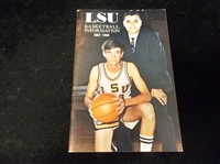 1967-68 LSU Basketball Media Guide- Pete Maravich/ Press Maravich Cover