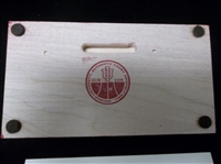 Indiana University Basketball Floor Piece From Assembly Hall (1976-1995)- COA Indiana University