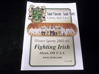 2002-03 Akron St. Vincent-St. Mary Winter Sports Program with LeBron James!