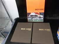 1999 Back Home: The Rebirth of the Cleveland Browns by Woodford Press- Two Volume Sleeved Hardcover Set
