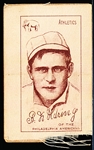 1910 S74 White Silk- Oldring, Phila A’s- Turkey Red Backing