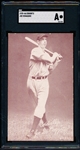 1939-46 Baseball Exhibit- Joe DiMaggio, Cordially- SGC A (Authentic)