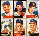 1953 Topps Bb- 6 Diff