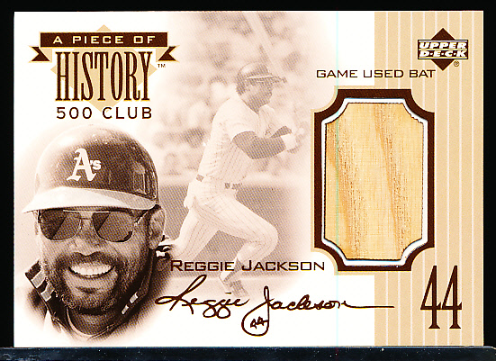Lot Detail - 1999 Upper Deck Bb- “A Piece of History 500 Club