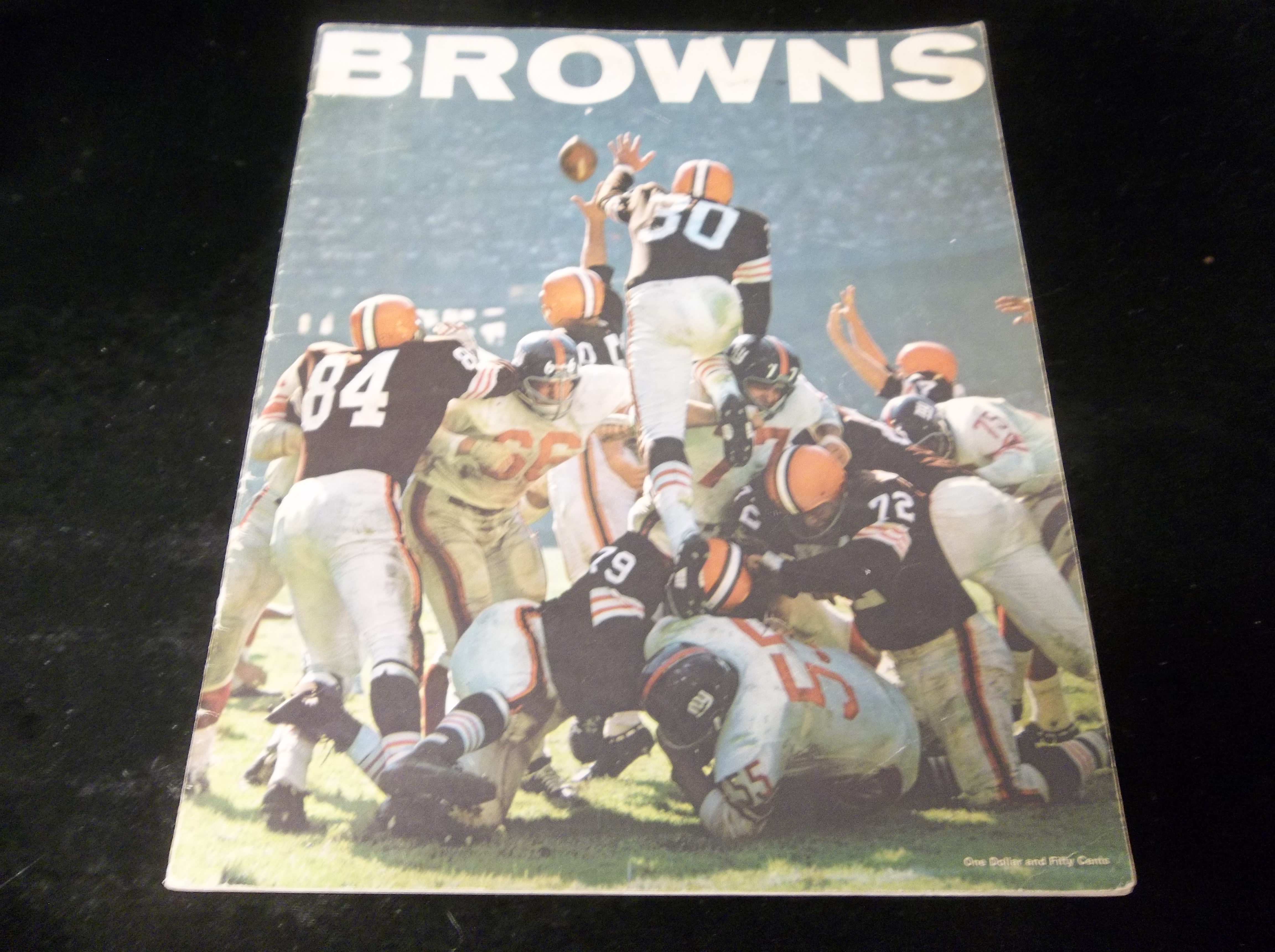 Lot Detail - 1964 Cleveland Browns Oversized Yearbook