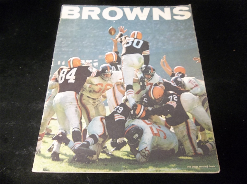 1964 Cleveland Browns Oversized Yearbook