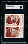 1941 Double Play Baseball- #137 Rucker/ #138 Adams (Giants)- SGC 8 (Nm-Mt)