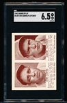 1941 Double Play Baseball- #149 Garms/ #150 Fletcher (Pirates)- SGC 6.5 (Ex-NM+ )