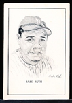 1950-55 Callahan Baseball Hall of Fame- Babe Ruth
