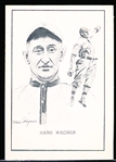 1950-55 Callahan Baseball Hall of Fame- Hans Wagner