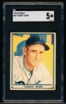 1941 Playball Baseball- #60 Chuck Klein, Phillies- SGC 5 (EX)- 65/35 centering- Hi#