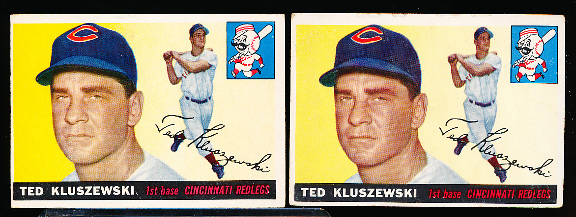 Sold at Auction: 1955 Topps #120 Ted Kluszewski Baseball Card