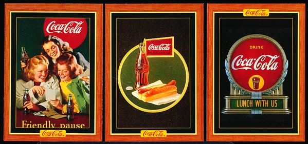 1995 Collect-A-Card Coca-Cola- 1 Complete Series 4 Set of Cards #301-400