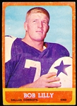 1963 Topps Football- #82 Bob Lilly RC, Cowboys
