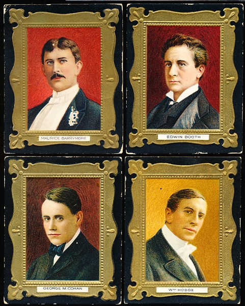 1910 Between the Acts Little Cigars “Actor” (T25) Complete Set of 50