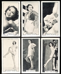 1939 British American Tobacco “Modern Beauties Second Series” Complete Set of 36