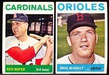 1964 Topps Baseball- 80 Diff