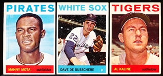 1964 Topps Baseball- 5 Diff